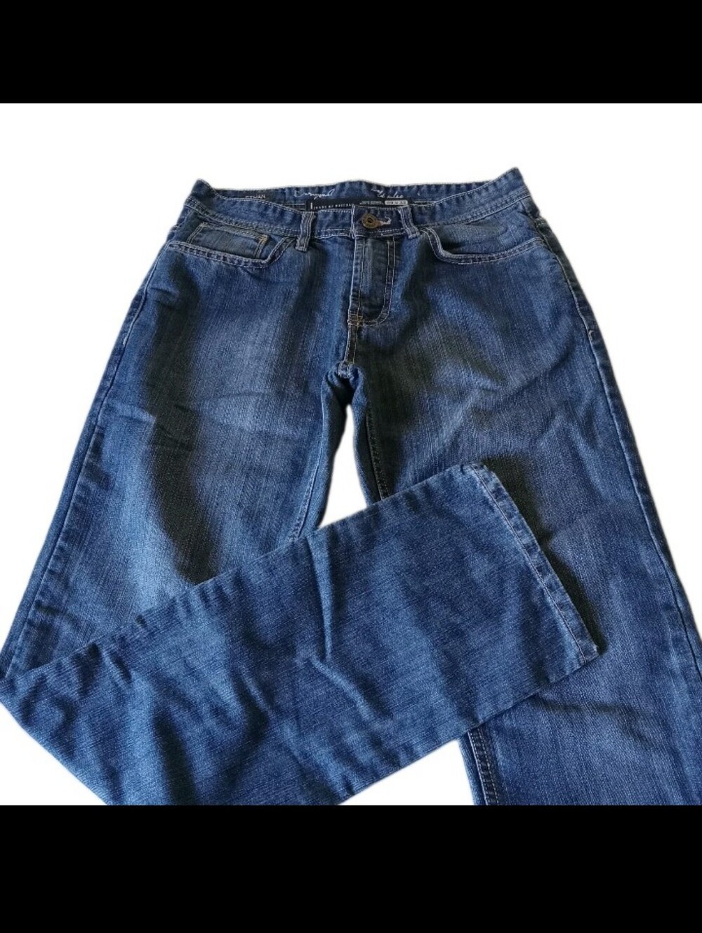 I Jeans Ethan by Buffalo Blue Slim Straight Denim Jeans 29x31"